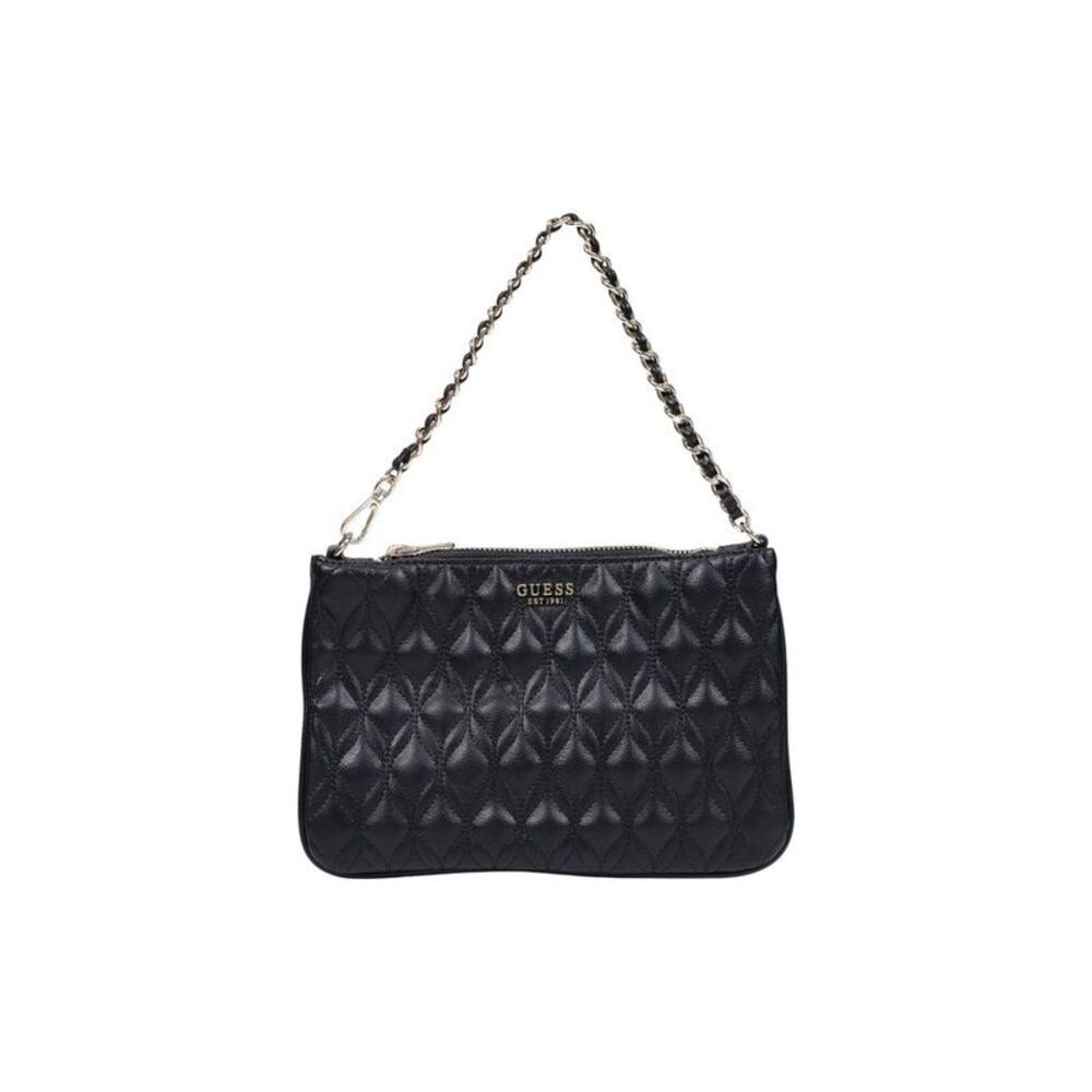 Guess Black Polyethylene Clutch Women's Bag
